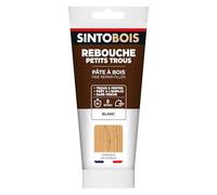 Pâte à bois - SINTO - SINTOBOIS - Blanc - Tube 250g - Réparation bois facile