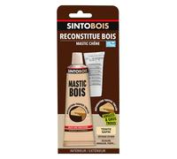 Mastic à bois avec durcisseur angles/gros trous chêne moyen 500ml - SINTO - 139711