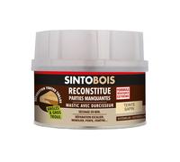 Sintobois Mastic à Bois Avec Durcisseur Boîte 170 Ml / 190 G Sapin
