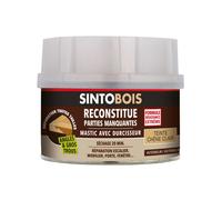 Sinto Mastic à bois Sintobois avec durcisseur Boîte 500 ml / 550 g Chêne clair