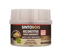 Sintobois Mastic à Bois Avec Durcisseur Boîte 500 Ml / 550 G Chêne Moyen