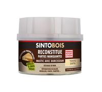 Sintobois Mastic à Bois Avec Durcisseur Boîte 500 Ml / 550 G Sapin