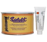 'Sintolit' en céramique de marbre/solide Mastice-stucco pour marbre. 2 K Polyester, convient également pour les Applications en position verticale.