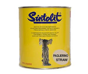 Sintolit Mastic fluide paille pour marbre Ml.750