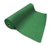 Sintra 0602 Tapis de couloir idéal pour les salons, les mariages et les événements dans de nombreuses couleurs et tailles (200 x 400 cm, vert foncé