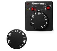 Sintrix Fab Bouton rotatif de rechange compatible avec thermostat Truma Trumatic C1 / C / C3400 - Bouton de régulateur de chauffage pour camping-car et chauffage de voiture, 1 pièce