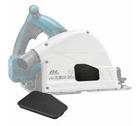 Sintrix Fab Cache anti-poussière trou de mandrin pour scie plongeante avec rail - compatible avec Makita DSP600, DSP600Z, DSP600ZJ, améliore l'aspiration de poussière, clip-on