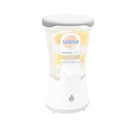 Sintrix Fab Couvercle de rechange - Compatible avec le distributeur de savon Sagrotan No Touch blanc - Bouchon pour recharge - Couvercle hygiénique et fermeture sécurisée