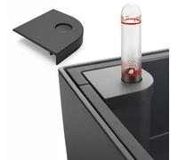 Sintrix Fab Couvercle de tige de remplissage blanc compatible avec Lechuza Balconera 40, 50, 80 et 100, couvercle shaker à eau pour protéger contre la saleté et la perte d'eau