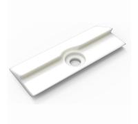 Sintrix Fab Crochet de fermeture 00029963 pour porte de congélateur compatible avec 00029963 029963 Bosch, Siemens, Miele, Neff, AEG, Electrolux, pièce de rechange pour réfrigérateur