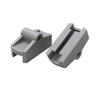 Sintrix Fab Lot de 2 charnières coulissantes de rechange compatibles avec IKEA Behjälplig - Patins pour fixation de panneau avant sur lave-vaisselle - Compatible avec lave-vaisselle IKEA et charnière