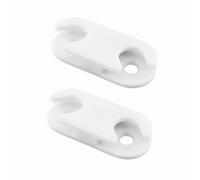 Sintrix Fab Lot de 2 charnières renforcées pour armoire à chaussures compatibles avec IKEA BISSA, HEMNES, GREVBÄCK - Design plus solide - Remplace la pièce IKEA n° 110364/116713 - Parfait pour armoire