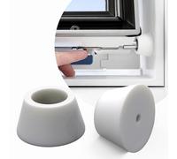 Sintrix Fab Lot de 2 douilles universelles compatibles avec fenêtre basculante Velux - Point de verrouillage pour verrou de sécurité - Support pour fenêtre de toit, position de ventilation/inclinaison