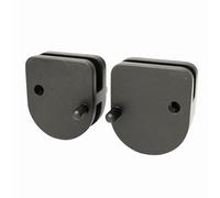 Sintrix Fab Lot de 2 glissières de porte de rechange pour abris de jardin en métal, compatibles avec Yardmaster Store All, Shiplap, Woodview, Emerald, Outsunny. Guides de porte durables pour panneaux
