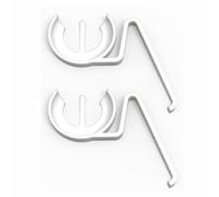 Sintrix Fab Lot de 2 ressorts de sécurité compatibles Geberit 81658091/816580931 - Pièce de rechange pour réservoir de chasse d'eau