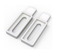 Sintrix Fab Lot de 2 supports - Compatible avec le réservoir de chasse d'eau Geberit UP - Support mural stable pour réservoir de chasse d'eau encastré