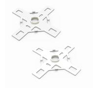Sintrix-Fab Lot de 2 supports pour télécommande Velux Integra - Convient pour KLI 310, KLI 311, KLI 312, KLI 313 - Bouton mural électrique et solaire