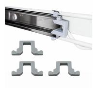 Sintrix Fab Lot de 3 butées d'extrémité pour guide de panier compatibles avec lave-vaisselle Miele 2154400 - Clip d'arrêt pour tiroir à couverts G1xxx - G8xx - Remplacement compatible avec Imperial