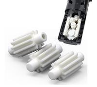 Sintrix Fab Lot de 3 roues dentées de rechange extra solides à 10 dents - Compatible avec les machines à café Tchibo Esperto - Convient pour Beko CEG5301, Grundig KVA 4830, SMEG BCC01/BCC02, Severin