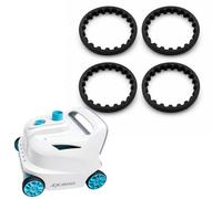 Sintrix Fab Lot de 4 courroies de rechange compatibles avec les aspirateurs de piscine Intex Steinbach ZX300 et ZX300 Deluxe, T5-B6-Z19 96 mm, kit de réparation de courroie d'entraînement pour brosse