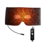 Sinus Heating Pad - USB Rechargeable 3 Level Warm Eye Headband for Relief | Portable Heated Eye with Travel Airplane, Portable USB Warming for Home Hotel Sleep Relaxation Insomnia Use