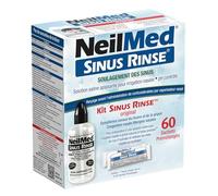 Sinus Rinse Kit + 60 Sachets pré-dosés