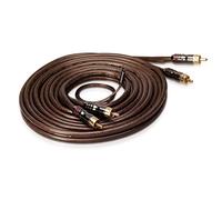 Sinuslive Câble RCA CX-35 3,50 m – 2x Cinch-RCA mâle / 2x Cinch-RCA mâle