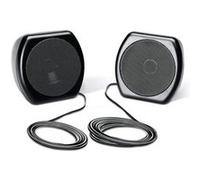 Sinustec 13963 de haut-parleur UB 1000, noir, set of 2