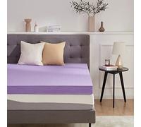 SINWEEK Surmatelas en Mousse à mémoire de Forme en Gel de 10,2 cm, ventilé, certifié CertiPUR-US, lit Double, Violet