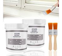 Sinwind Agent Anti-Fuite étanche 600g, Scellant isolant étanche, Liquide d'étanchéité Transparent, Agent de revêtement imperméable transparent Pour Salle de Bain, Toilettes, Carrelage