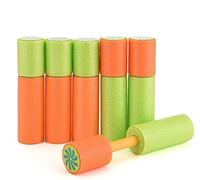 Sinwind Pistolet à Eau Super Soaker Mousse Pistolet à Eau Longue Distance Blaster Shooter Pompe pour Les Enfants d'été (6PCS)