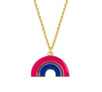Sinwinkori Collier arc-en-ciel transsexuel transgenre asexuel bisexuel soleil ensemble lesbienne non binaire polysexuel collier fluide de genre LGBT cadeau Gay Pride collier arc-en-ciel Pride collier