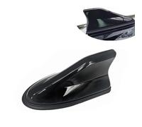 Sinytuto Lot de 1 antenne en forme d'aileron de requin pour décoration de toit de voiture, récepteur de signal de voiture sans perforation, accessoires automobiles universels, pour la plupart des