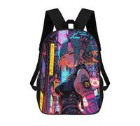 sinyumoney 17inch The Rise of The Neon Demon Sac À Dos Scolaire Imprimé 3D Pour Enfants, Sac D'école Tendance Et Décontracté Pour Garçons, Élèves Du Primaire Et Du Collège