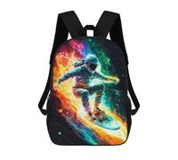sinyumoney 2 Sacs À Dos Astro on Fire 5 Sac À Dos Scolaire Pour Enfants, Sac D'école Imprimé En 3D Pour Garçons, Élèves Du Primaire Et Du Collège 17inch