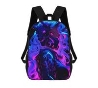 sinyumoney 2 Sacs À Dos Cybergoth Anime Demon Girl Sac À Dos Scolaire Pour Enfants, Sac D'école Imprimé En 3D Pour Garçons, Élèves Du Primaire Et Du Collège 17inch
