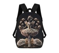 sinyumoney 2 Sacs À Dos Dancing Body Illustration Sac À Dos Scolaire Pour Enfants, Sac D'école Imprimé En 3D Pour Garçons, Élèves Du Primaire Et Du Collège 17inch