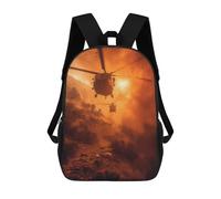 sinyumoney 2 Sacs À Dos Military Airplane Sac À Dos Scolaire Pour Enfants, Sac D'école Imprimé En 3D Pour Garçons, Élèves Du Primaire Et Du Collège 17inch
