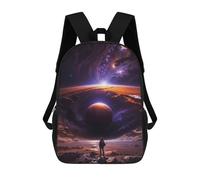 sinyumoney A Man Lost in The Cosmos Sacs À Dos Scolaires Pour Enfants, Sac D'école Tendance, Sac D'école Imprimé En 3D Pour Garçons, Élèves Du Primaire Et Du Collège 17inch