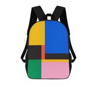 sinyumoney Abstract And Conceptual 4 Sac À Dos Scolaire Pour Enfants Imprimé En 3D, Idéal Pour Les Voyages Et Les Livres 17inch