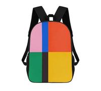sinyumoney Abstract And Conceptual 5 Sac À Dos Scolaire Imprimé En 3D Pour Garçons Et Filles, Sac À Dos Pour Ordinateur Portable Pour Enfants/étudiants/adultes 17inch