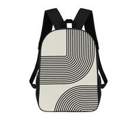 sinyumoney Abstract And Geometric 12 Sacs À Dos Pour Enfants, Sac D'école Imprimé En 3D, Cartable Pour Enfants, Sac De Voyage, Sac À Dos Garçon Fille, Sac D'école Pour Enfants 17inch