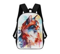 sinyumoney Abstract Bobtail Cat Sac À Dos Étanche Pour Ordinateur Portable, Idéal Pour Le Camping, Les Aventures En Plein Air Et Les Voyages Quotidiens 17inch