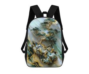 sinyumoney Abstract Bonsai Tree Sac À Dos Imprimé En 3D Pour Garçons, Sac D'école Grande Capacité, Sac De Voyage, Sac À Livres, Sac D'école Pour Garçons, Mochila 17inch