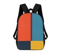 sinyumoney Abstract Collage 08 Sac À Dos Scolaire Imprimé En 3D Pour Garçons Et Filles, Sac À Dos Pour Ordinateur Portable Pour Enfants/étudiants/adultes 17inch