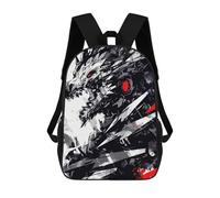 sinyumoney Abstract Dragon with Red Eyes Sac À Dos Enfant, Cartable, Sacs À Dos Scolaires Imprimés En 3D Pour Élèves Du Primaire Et Du Collège, Cadeau D'anniversaire Pour Adolescents 17inch