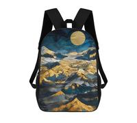 sinyumoney Abstract Nature Sacs À Dos Scolaires Pour Garçons Et Filles, Sacs À Dos Décontractés Pour Le Sport, Sacs À Dos De Grande Capacité Pour L'école Primaire 17inch