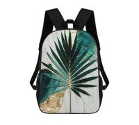 sinyumoney Abstract Sun Palm Leaf Art Sacs À Dos Pour Enfants, Sac À Dos Scolaire, Sac À Dos Imprimé En 3D Pour Enfants, Sac À Dos De Voyage, Sac À Livres, Sac D'école Pour Enfants 17inch
