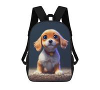sinyumoney Adorable Puppy Portrait -2 Sac À Dos Enfant, Cartable Imprimé En 3D Pour Garçons Et Adolescents 17inch
