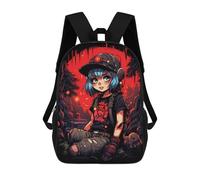 sinyumoney Adventure in Red Forest Sacs À Dos Scolaires Pour Garçons Et Filles, Sacs À Dos Décontractés Pour Le Sport, Sacs À Dos De Grande Capacité Pour L'école Primaire 17inch